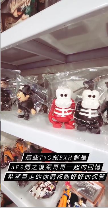 小鬼妹妹希望買到小鬼珍藏的朋友能夠好好替哥哥保管。