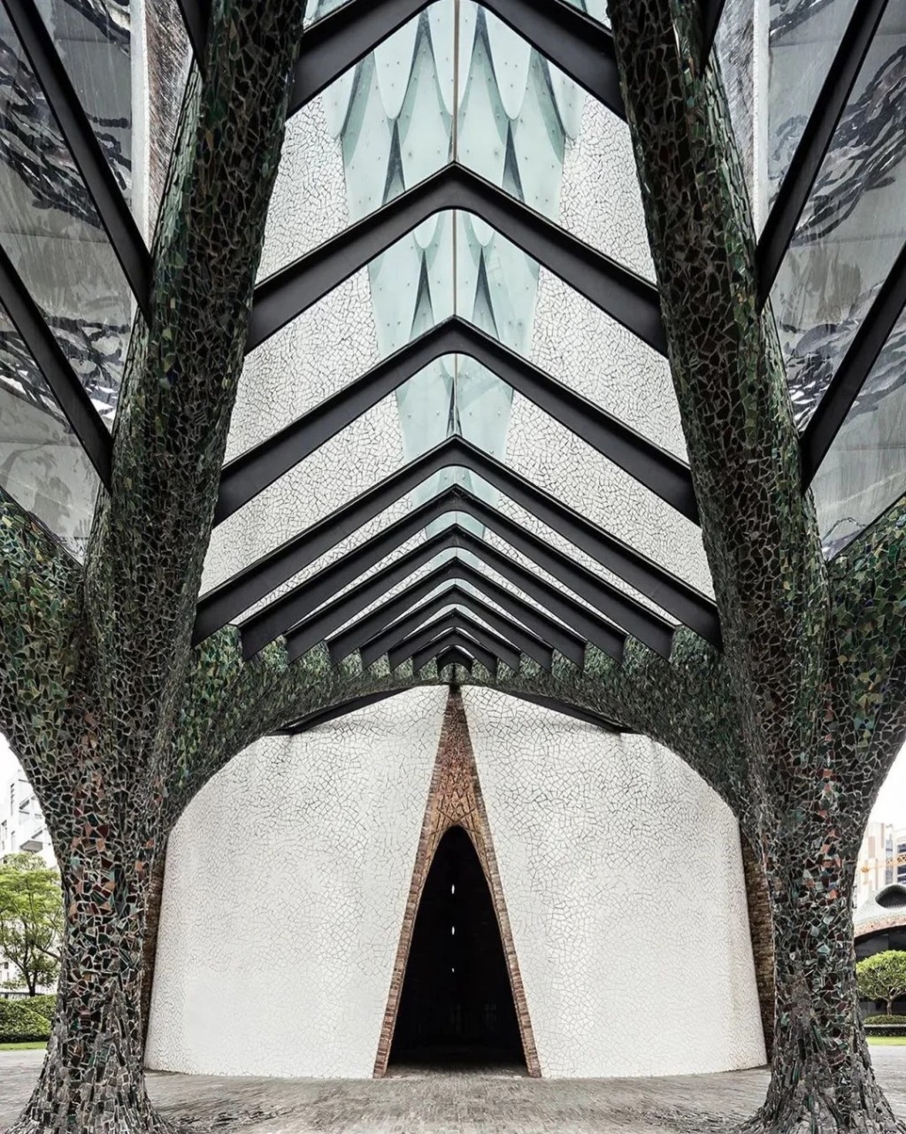 由新西蘭著名建築師事務所AVB（Architecture Van Brandenburg）設計（圖片來源：小紅書）