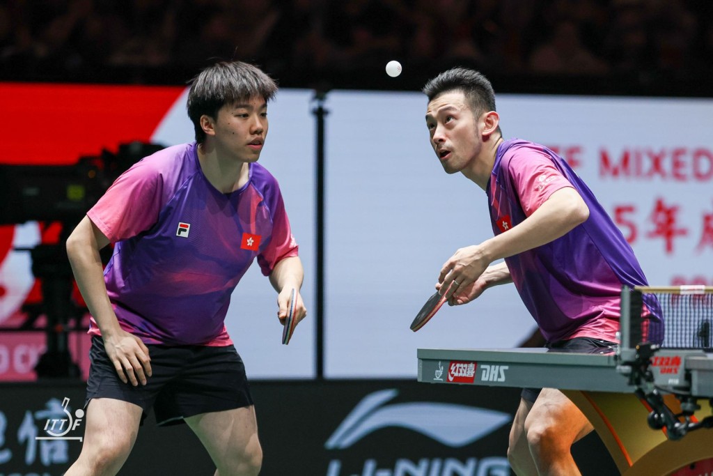 阿廷跟年青的顥樺才合作一年,成績令人讚不絕口。ITTF圖 阿廷跟年青的顥樺才合作一年,成績令人讚不絕口。ITTF圖