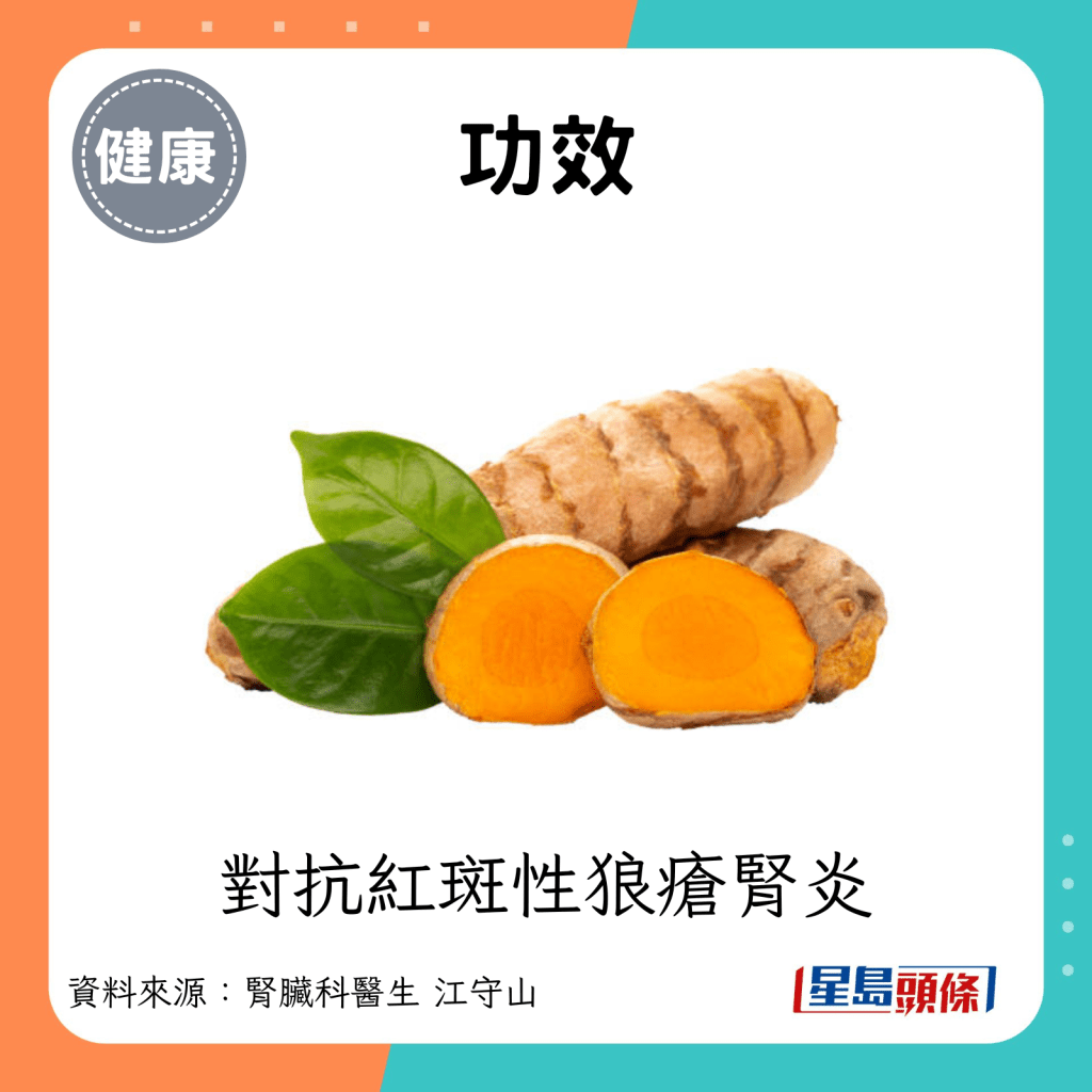 功效：對抗紅斑性狼瘡腎炎