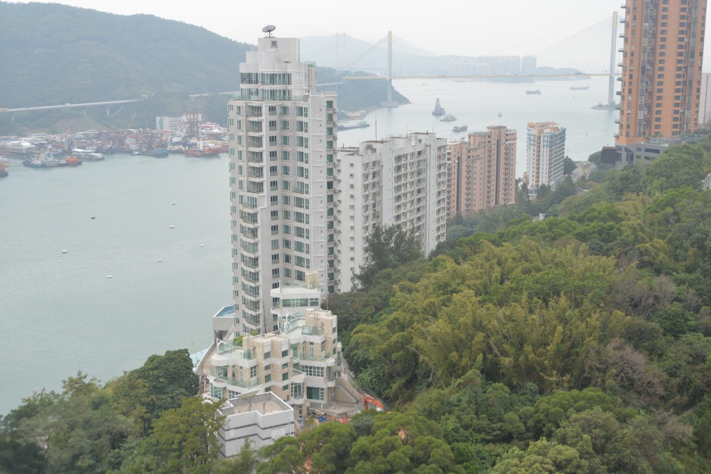 壹号九龙位处油柑头半山上，居高临下饱览蓝巴勒海峡、汀九桥及青衣一带景观。