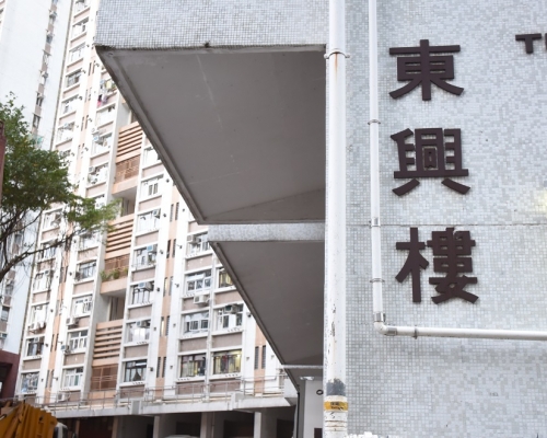利東邨老婦墮樓亡。資料圖片