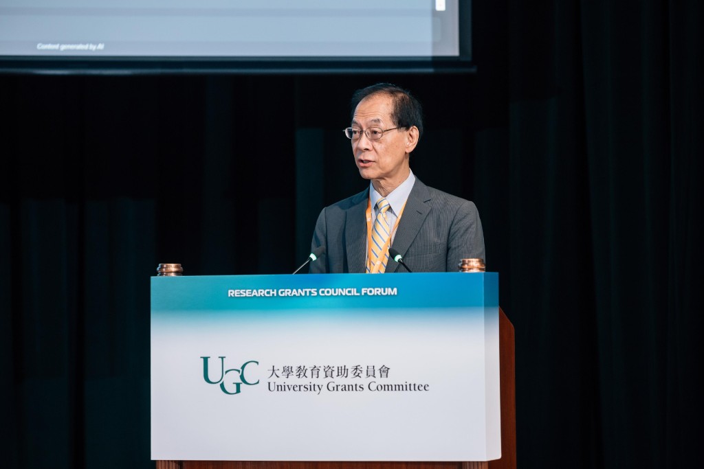 唐偉章在論壇上致辭。政府新聞處圖片 唐偉章在論壇上致辭。政府新聞處圖片