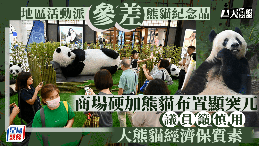 大熊貓「安安」和「可可」將於下月8日與公眾會面,而且香港又有港旌熊貓BB,令本地掀起一股「熊貓熱」。
