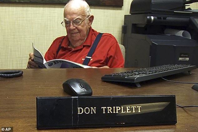 89 岁的唐纳德·特里普莱特 (Donald Triplett) 是第一个被诊断患有自闭症的人。美联社
