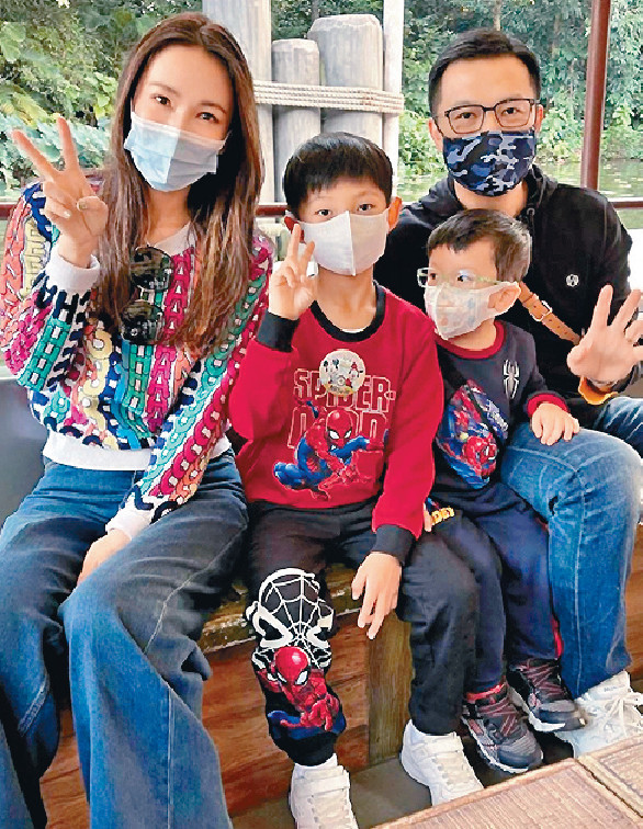 ■諸葛紫岐原定一家人聖誕節外遊,可惜計劃落空。 ■諸葛紫岐原定一家人聖誕節外遊,可惜計劃落空。