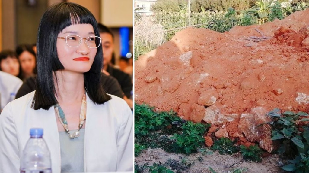惠州羅姚環因一條45秒記錄土地施工糾紛的短片，被控尋釁滋事罪。微博@惠州市惠陽區淡水新橋小羅冤案