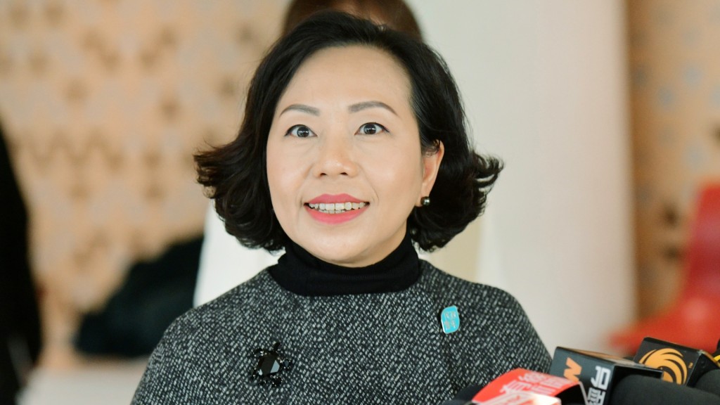 麥美娟表示,重塑後的區議會可以令政府施政更暢順更能掌握地區脈搏。資料圖片