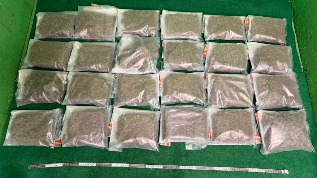 26歲泰國曼谷抵港 行李藏$270萬大麻 海關及時發現