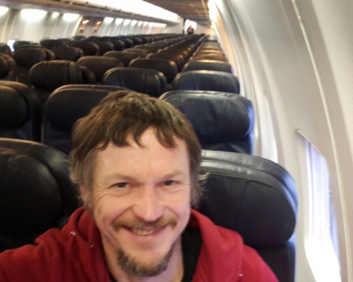 立陶宛男子乘坐飛機的時候驚訝地發現，整架波音737飛機上只有他一人。AP