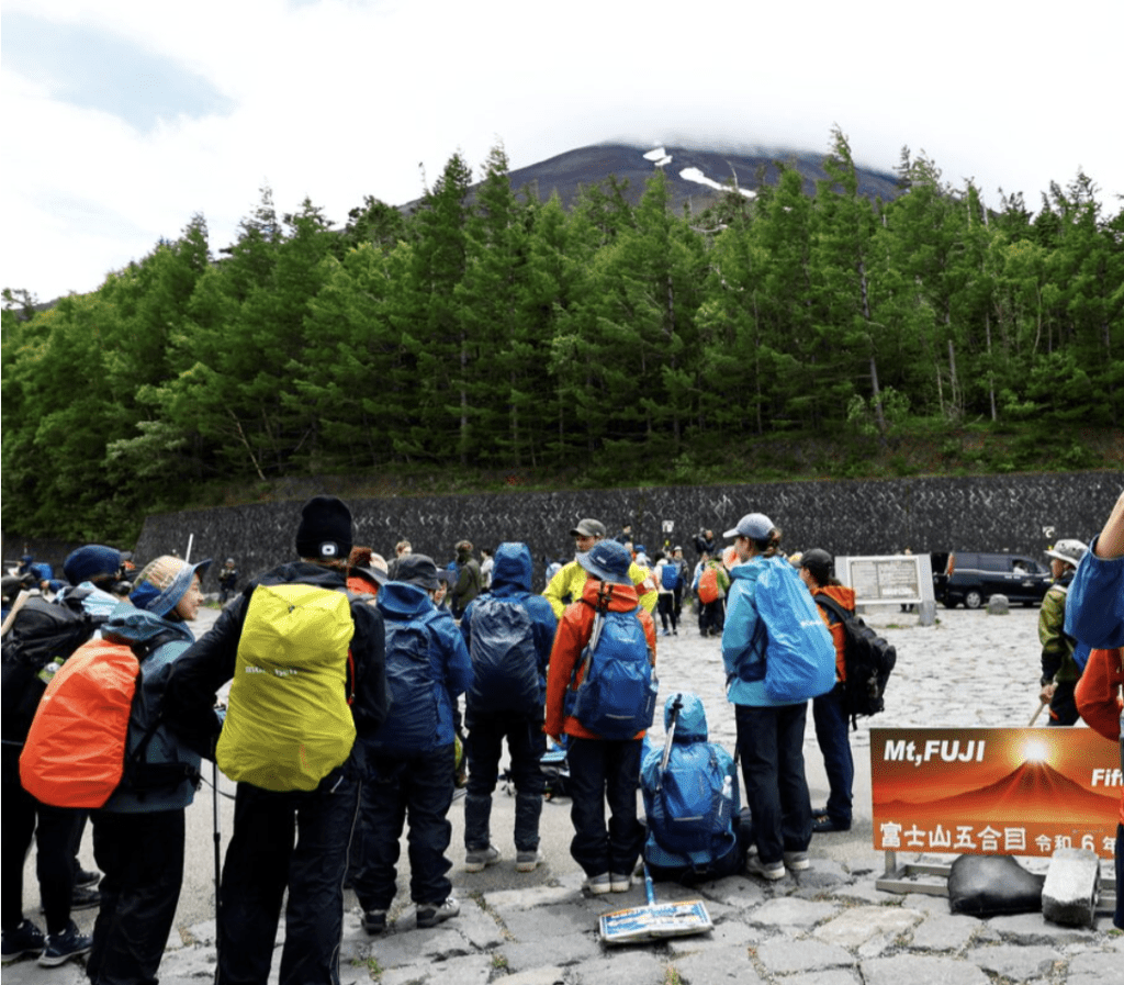 富士山是日本著名旅遊景點，遊客絡繹不絕。路透社資料圖片路透社資料圖片