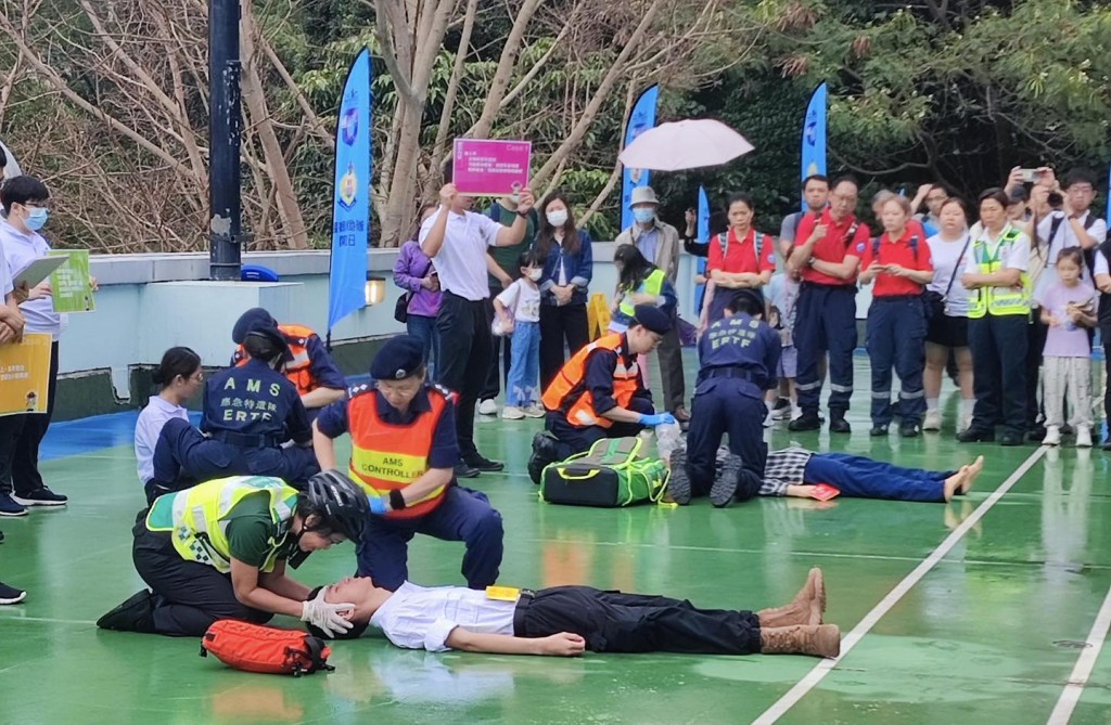 （圖片來源：facebook@AuxiliaryMedicalService）