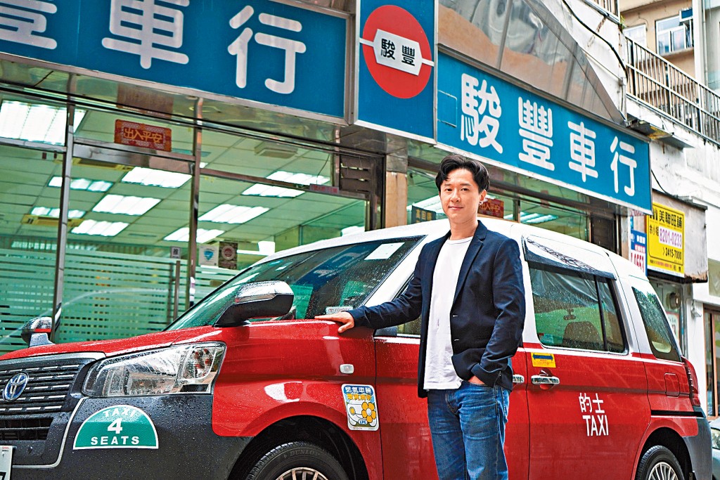 香港的士小巴商總會發言人翁國豪盼為業界發聲。