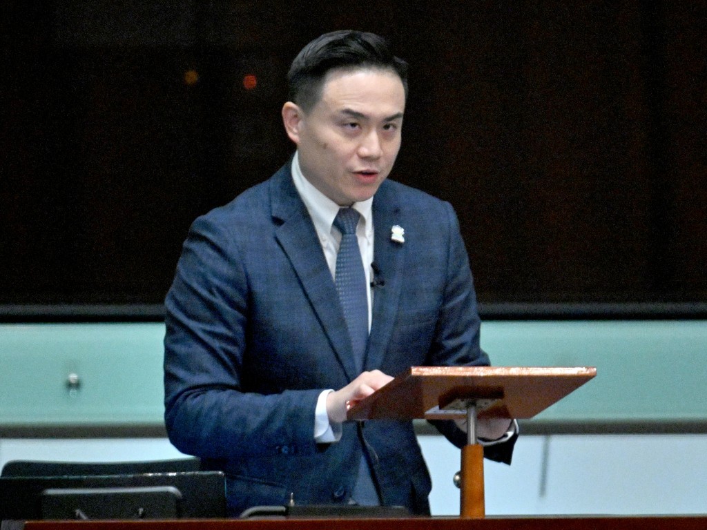 立法會議員莊豪鋒。資料圖片 立法會議員莊豪鋒。資料圖片