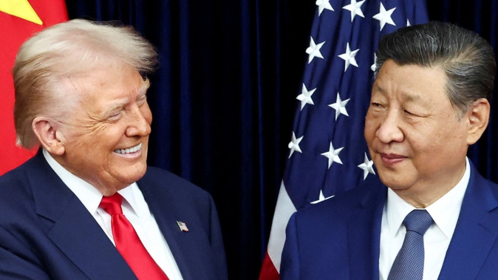美媒指這份黑名單或影響中美關係,特朗普剛於上月訪華,會晤習近平。路透社 美媒指這份黑名單或影響中美關係,特朗普剛於上月訪華,會晤習近平。路透社