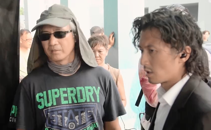 謝霆鋒表示拍攝時不知道導演有病，到了為電影配音才知道。