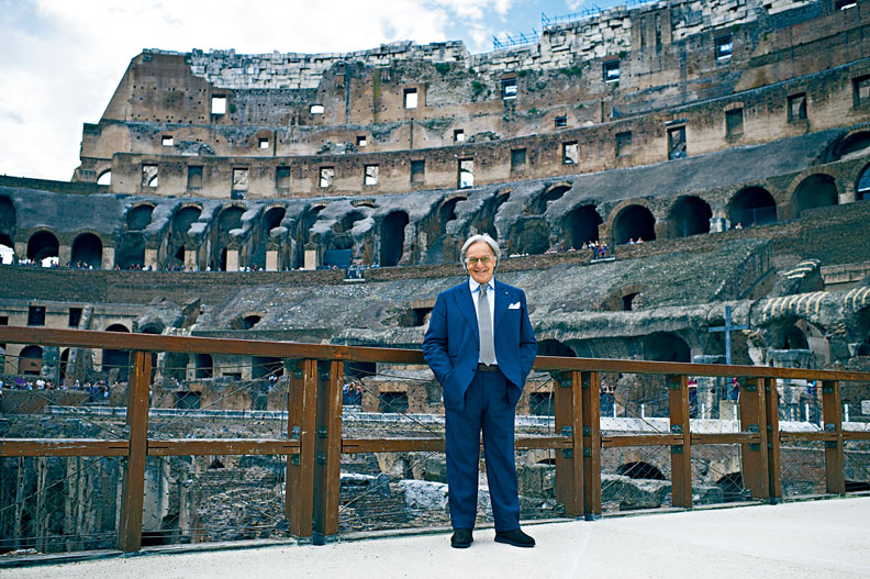 對於為自己的國家民族作出回饋，Mr. Diego Della Valle認為這是分內事，是以當有關方面向他提出活化計畫之時，不用多加考慮便答應參與。