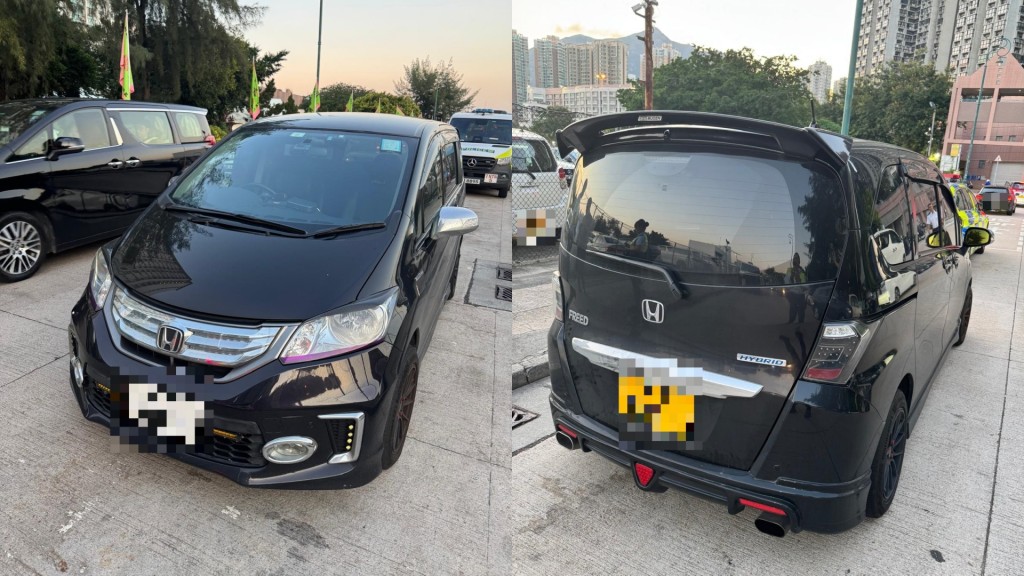 其中一部涉案車輛。
