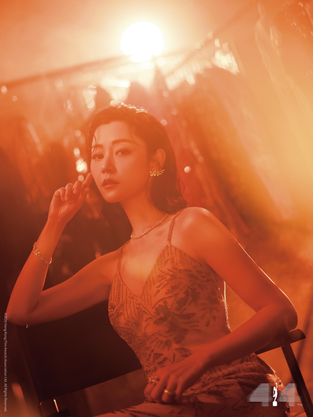 金像獎「最佳女配角」候選人衛詩雅造型照曝光。