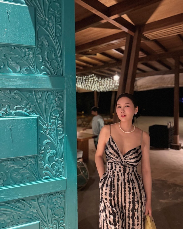 高鈞賢老婆Christine。 高鈞賢老婆Christine。