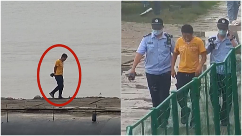 男子因在安徽涉嫌危險駕駛罪被警方列為在逃人員。網上圖片