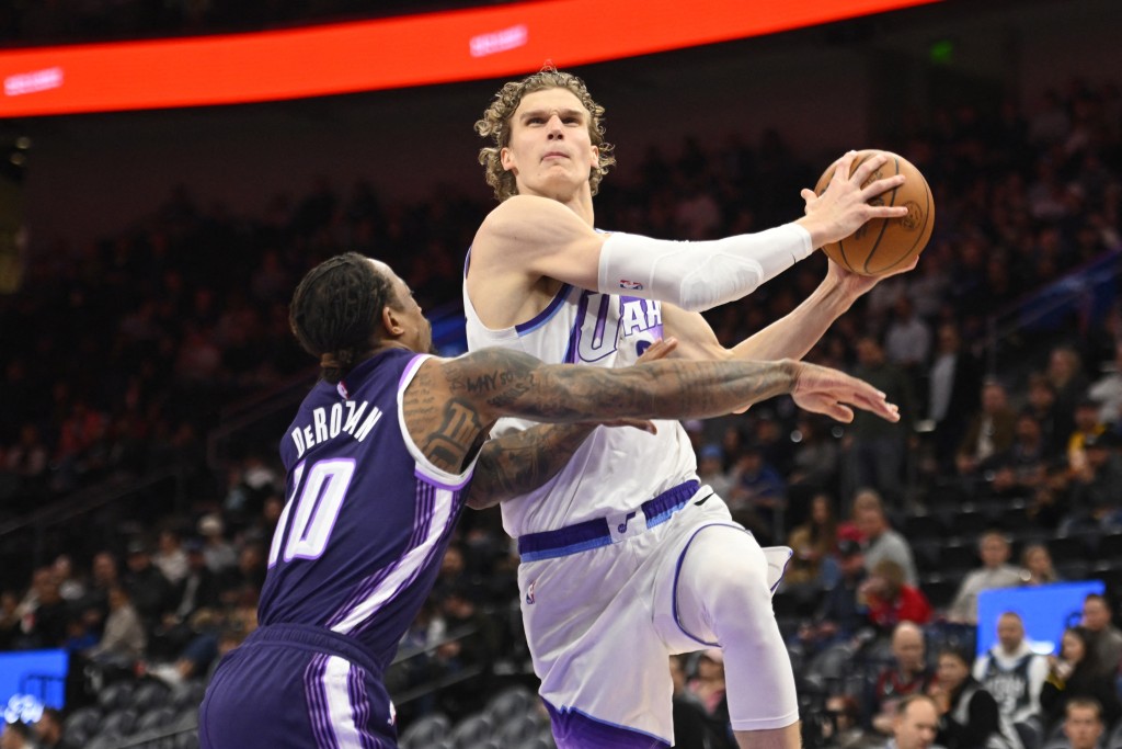 爵士遭重罰50萬美金。AFP 爵士遭重罰50萬美金。AFP