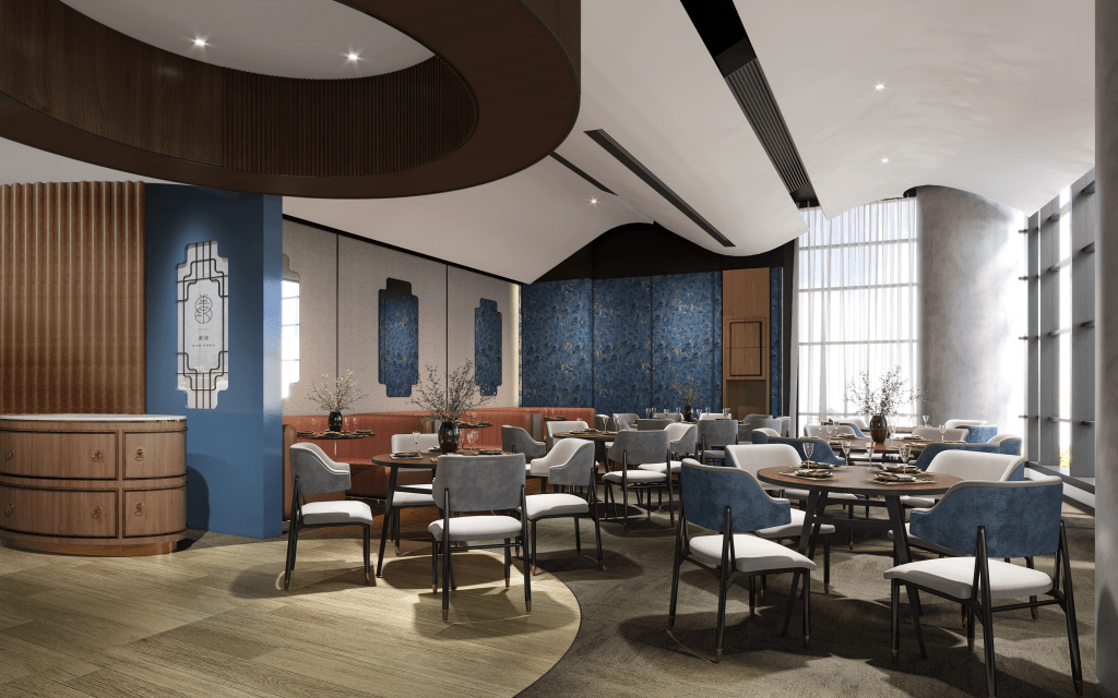 數碼港艾美酒店的創意粵菜餐廳南坊已率先開業。