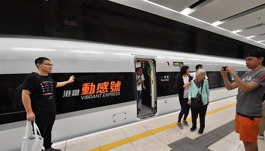 湛江西線開通後，香港西九站可直接往返粵西地區。新華社
