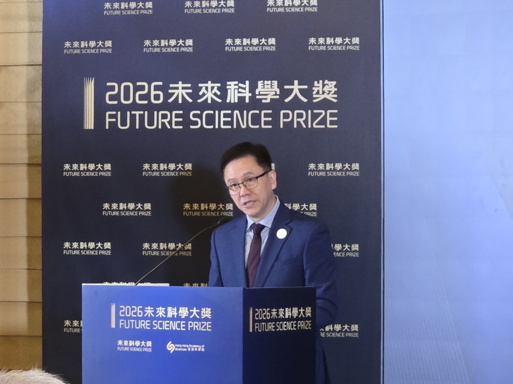 孫東形容未來科學大獎已成為本港科學盛事,獲國際科學界廣泛關注。高俊謙攝 孫東形容未來科學大獎已成為本港科學盛事,獲國際科學界廣泛關注。高俊謙攝