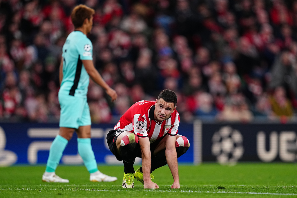 畢爾包出局。美聯社