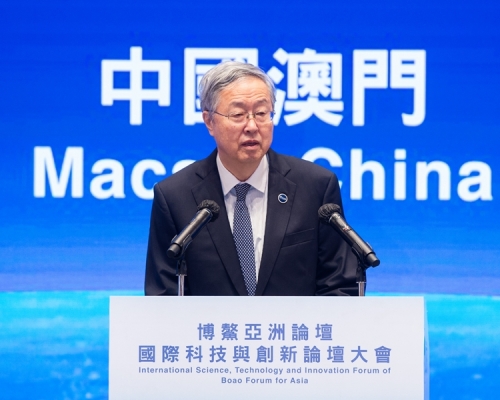 博鰲亞洲論壇副理事長、中國央行原行長周小川。新華社相片