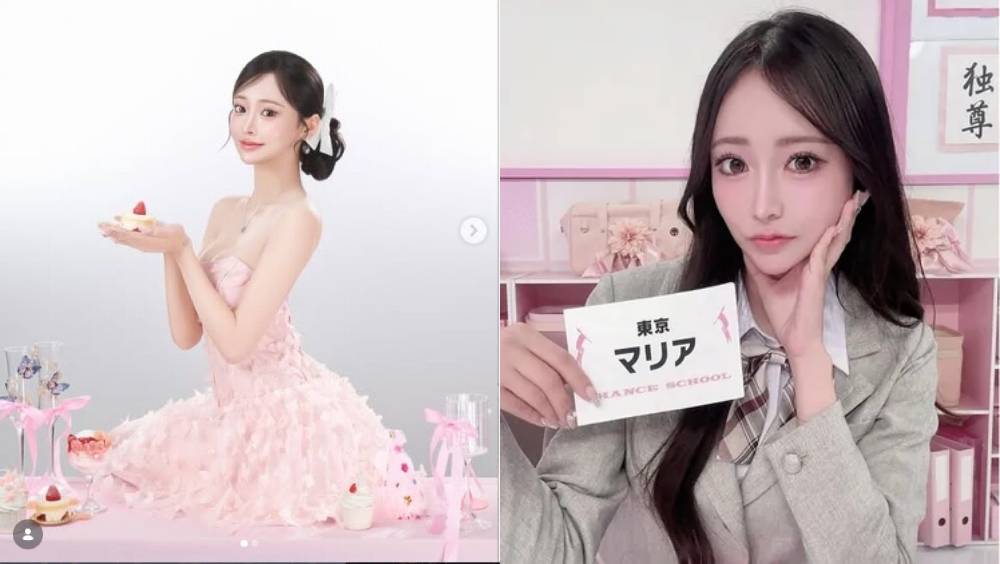 被譽為日本「酒店業灰姑娘」的東京紅牌陪酒女郎瑪麗安（Marianne）。