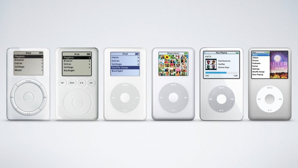 iPod Classic系列合共推出6代，為期長達13年，當中第6代的發售時間，已經長達7年。