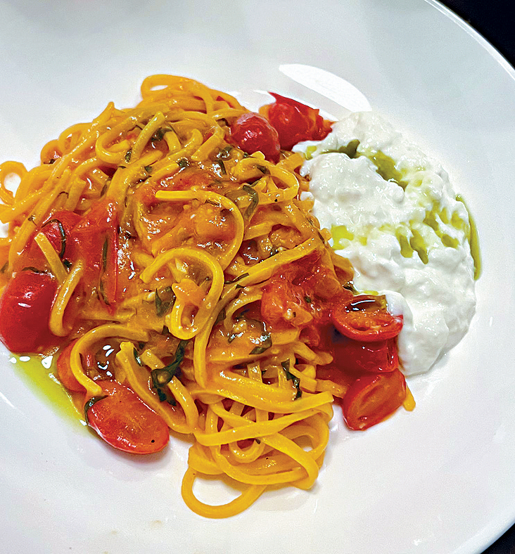 結他麵配意大利番茄