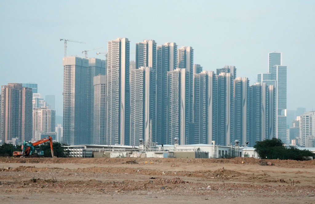 河套園區擁有全球獨特的跨境物流優勢。 汪旭峰攝  