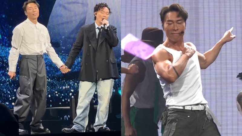 许志安演唱会头场｜郑秀文、曾志伟撑场星闪闪  安仔骚麒麟臂Fit爆  同陈奕迅对唱High爆