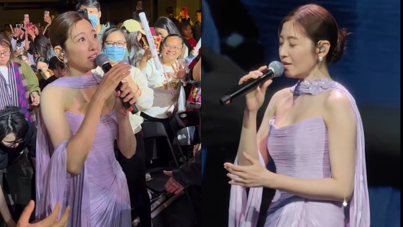 陳自瑤廣州開騷疑遇粉絲搏懵？詳述觸摸Yoyo感覺：滑滑的  認勁興奮「有點猥瑣」