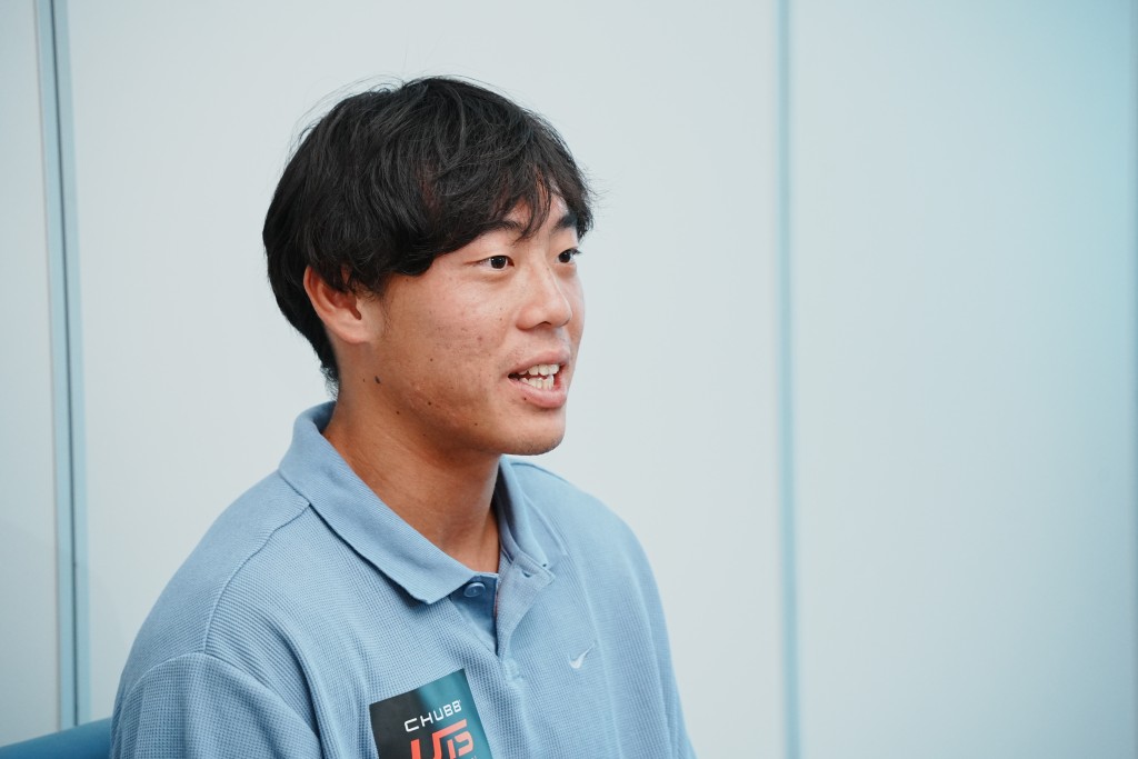黃澤林表示很期待在啟德比賽。 黃澤林表示很期待在啟德比賽。