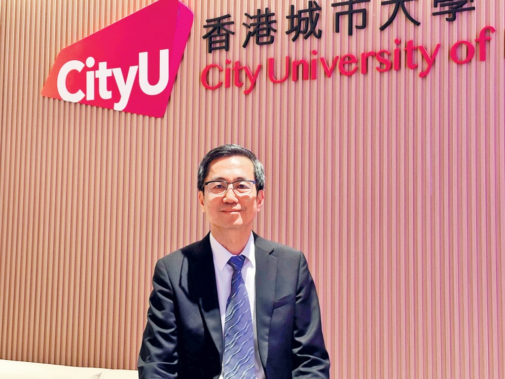城大成立香港人工智能與科學研究院，推動AI在科學領域的應用。圖為馬維英。