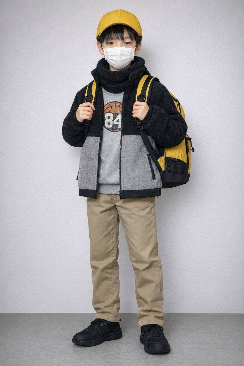 京都警方释出安达失踪当天穿著模拟图。X@mokkougenta 京都警方释出安达失踪当天穿著模拟图。X@mokkougenta