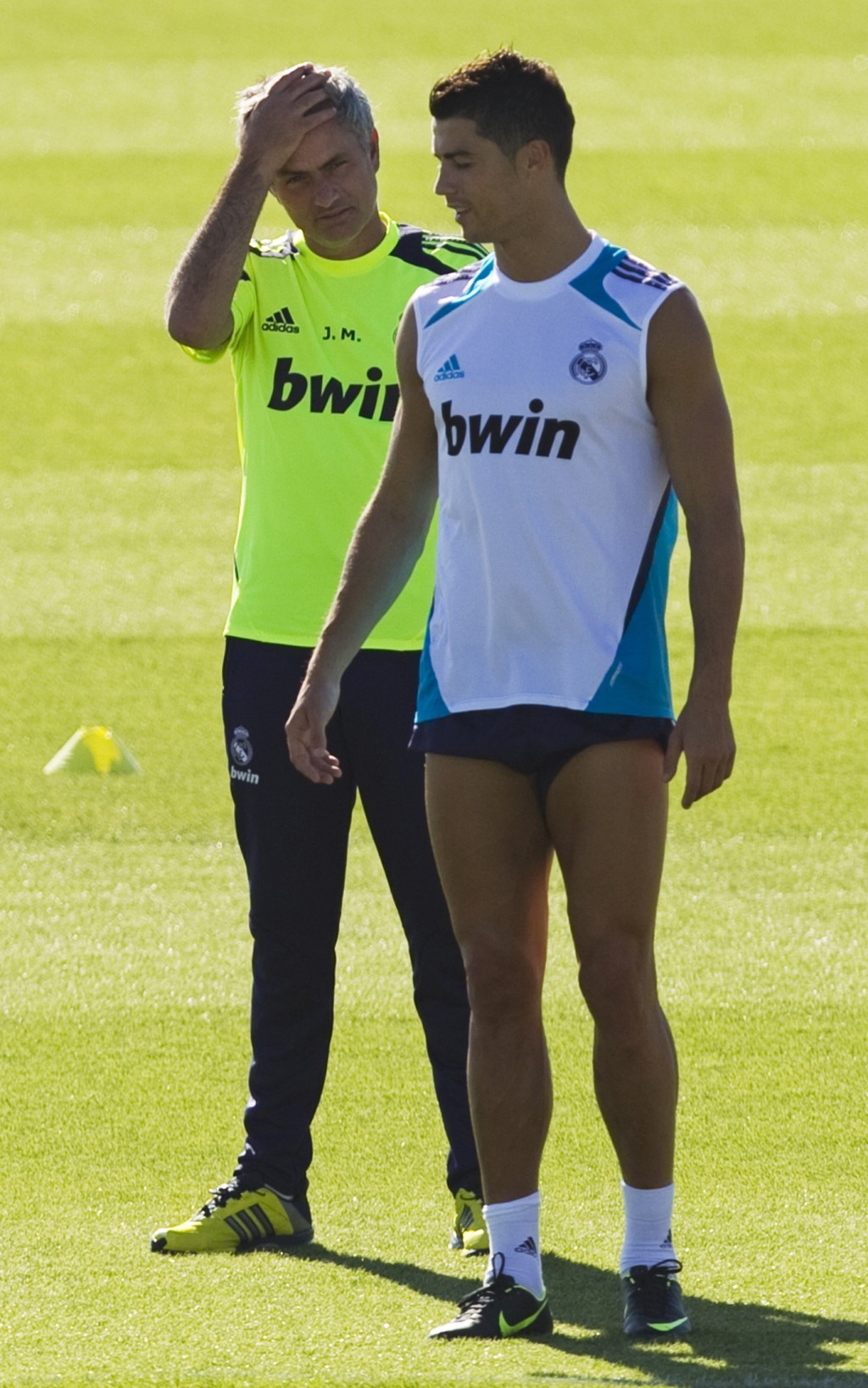 莫迪歷指摩連奴曾鬧喊C朗拿度。法新社