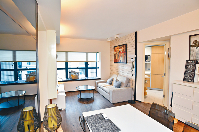 ■这是浪澄湾6座中层F室，实用面积564方呎，现时可买可租。