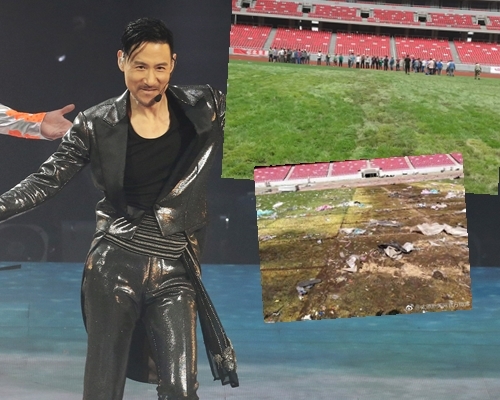 山西体育中心球场的草坪已回复原状，学友公司澄清有跟足步骤章程工作。