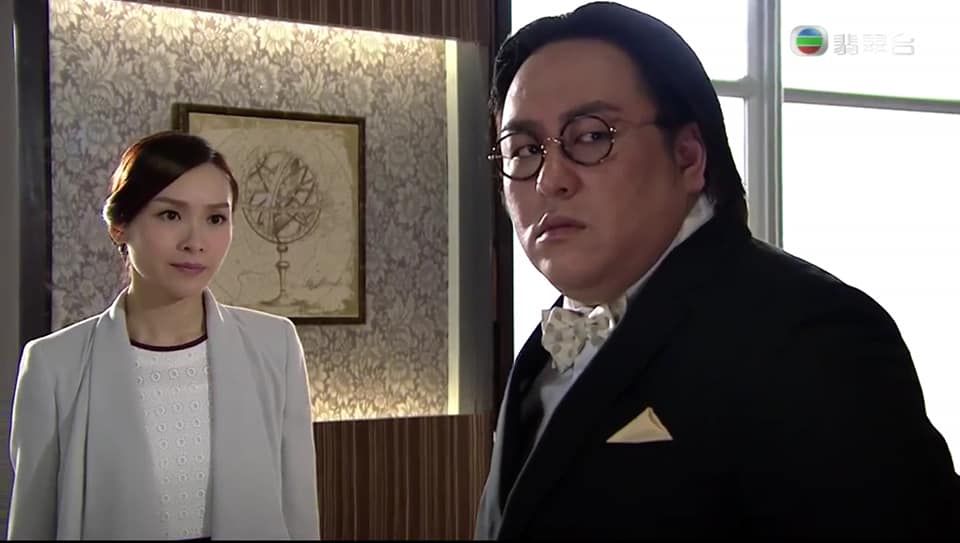 Gordon哥哥蕭徽勇（右）曾演出TVB劇《與諜同謀》。
