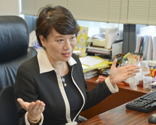 梁美芬歡迎修例縮短免遣返聲請時限。資料圖片