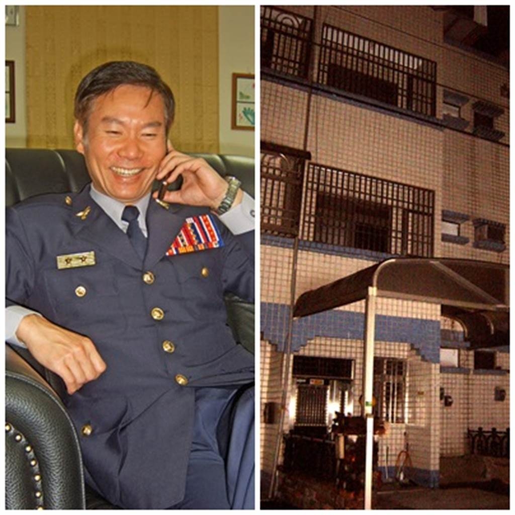 2008年時任花蓮縣警局長耿繼文(左圖),為破除凶宅迷信,獨自1人夜宿此凶宅(右圖)7夜。中時 2008年時任花蓮縣警局長耿繼文(左圖),為破除凶宅迷信,獨自1人夜宿此凶宅(右圖)7夜。中時