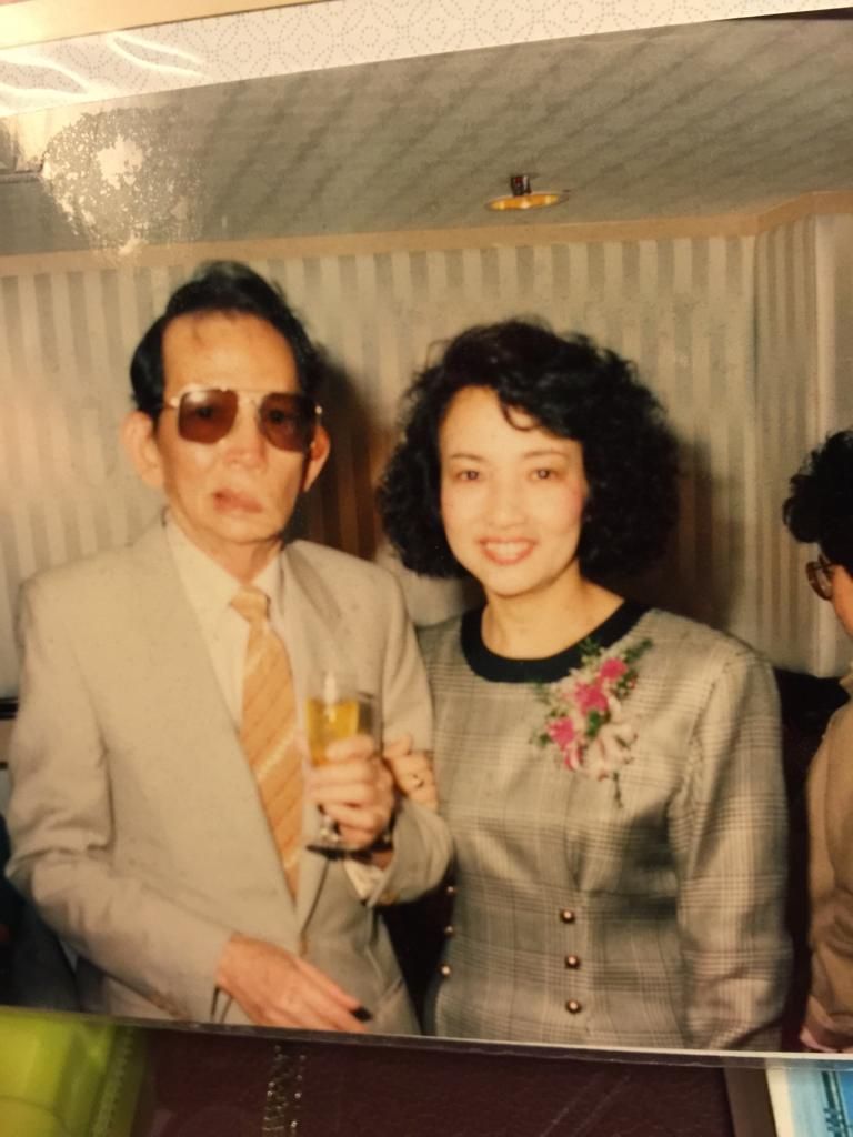 馮素波與爸爸馮峰。