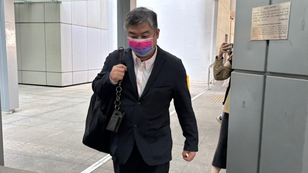 張健華申上訴許可兼要求暫緩執行賠償,法庭押後宣判。陳子豪攝