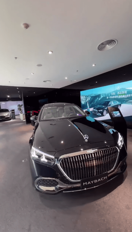 陳曉東豪擲近400萬，購入富豪級座駕平治Maybach S-Class。