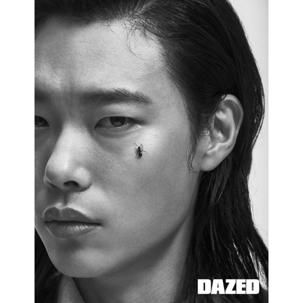 柳俊烈为角色需要留长发。